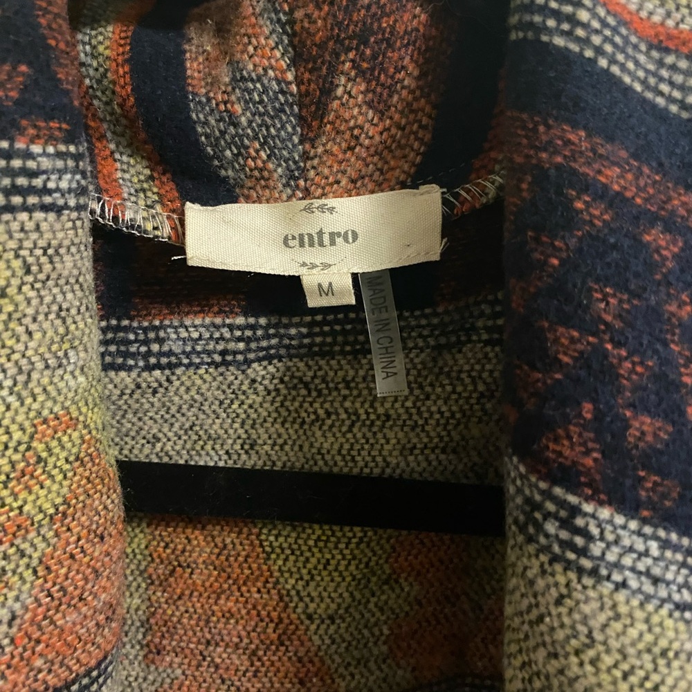 Entro Multicolor Patterned Vest - Picture 4 of 6